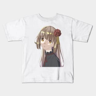 Mysterious rose (transparent) Kids T-Shirt